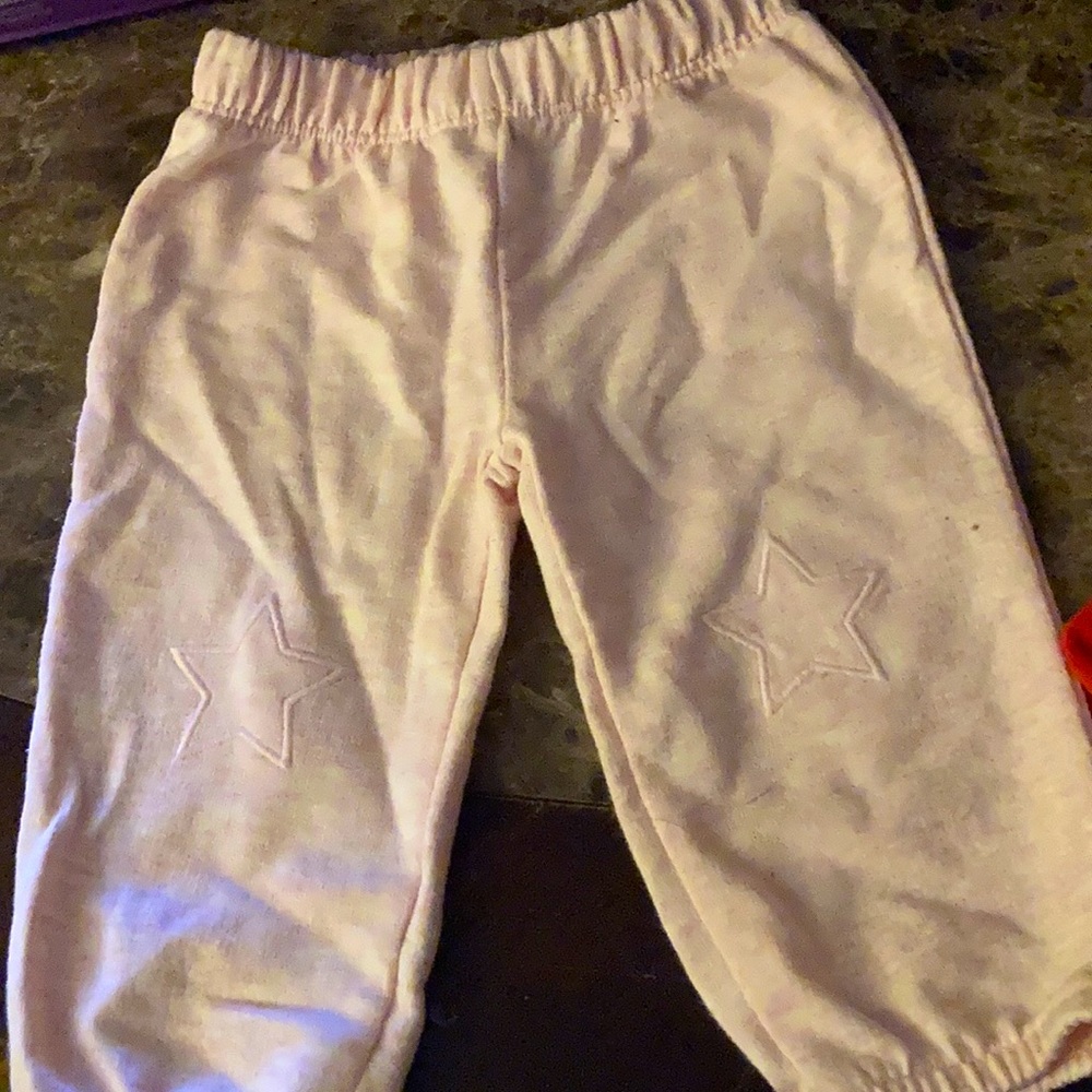 Light pink pants